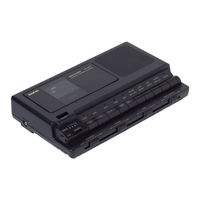 Sanyo TRC-8800 - Cassette Transcriber Instruction Manual