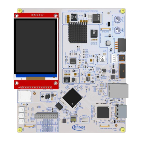 Infineon TLD816KAURXCB EVAL Manuals