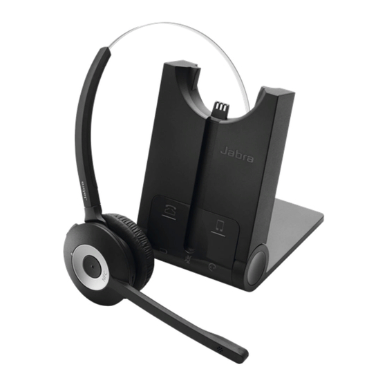Jabra PRO 930 Datasheet