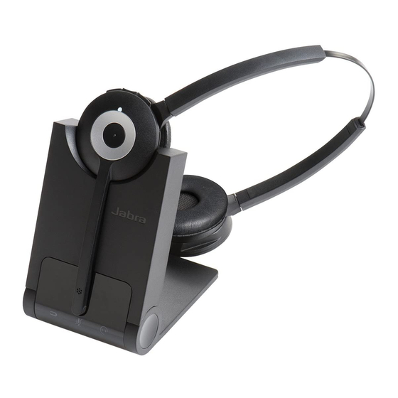 Jabra PRO 930 Quick Start Manual