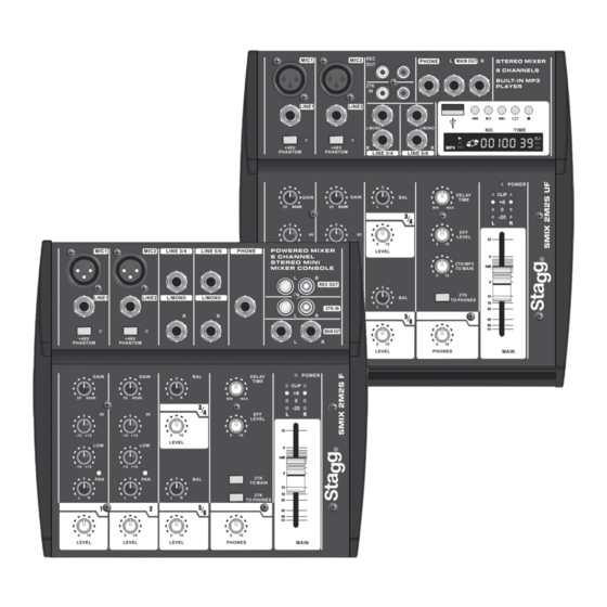 Stagg S MiX 2M2S UF User Manual