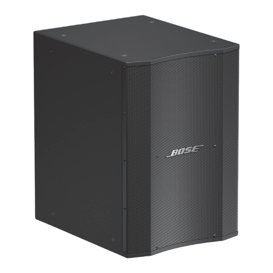 Bose Panaray LT MB24-III Manual