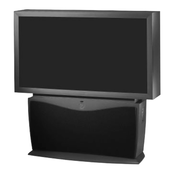 Marantz PV5580/PV6080 Panel Television Manuals