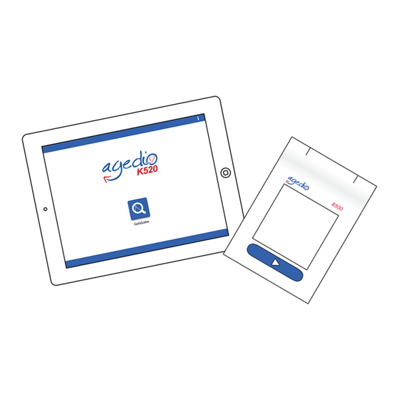 IEM agedio B500 Operating Manual