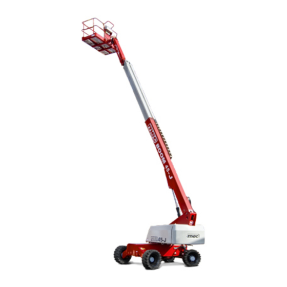 Mec 45-J Diesel Service & Parts Manual