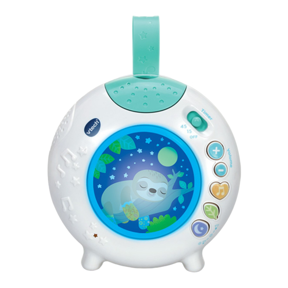 VTech Sleepy Sloth Cot Light Instruction Manual