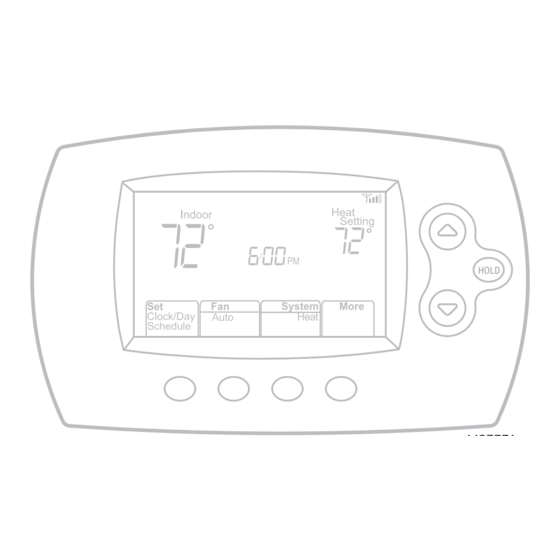 Honeywell Home Smart RTH6580WF1008 User Manual