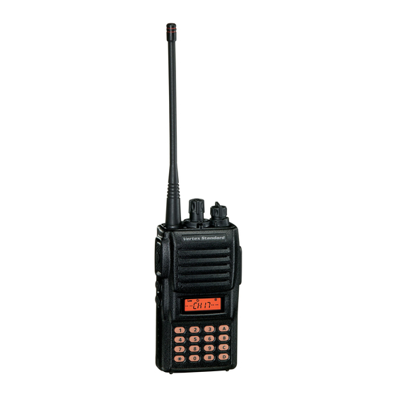 Vertex Standard VX-410 Series Operating Manual