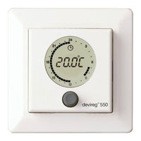 Devi Devireg 550 User Manual