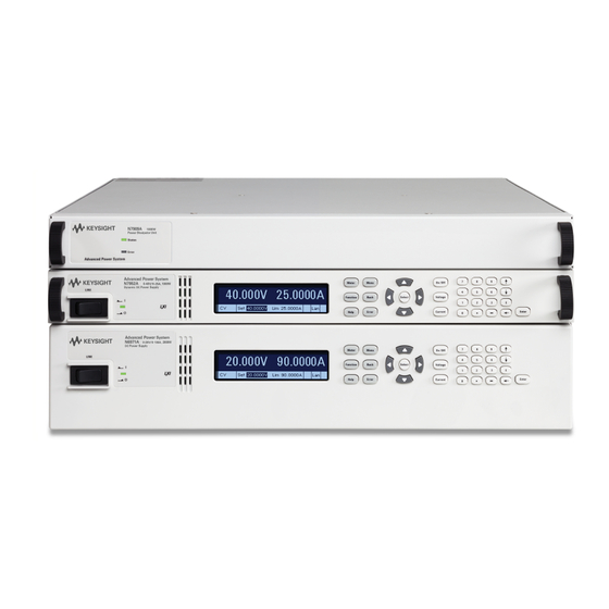 Keysight N6900 Series Manuals