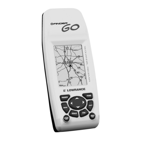 Lowrance iFINDER GO Manuals