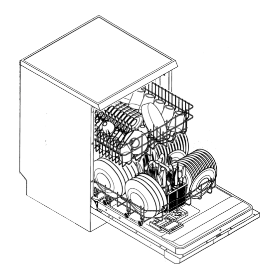Smeg Dishwasher PL660EB Instructions For Installation And Use Manual