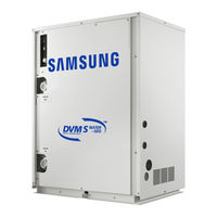 Samsung DVM S WATER-GEO Installation Manual
