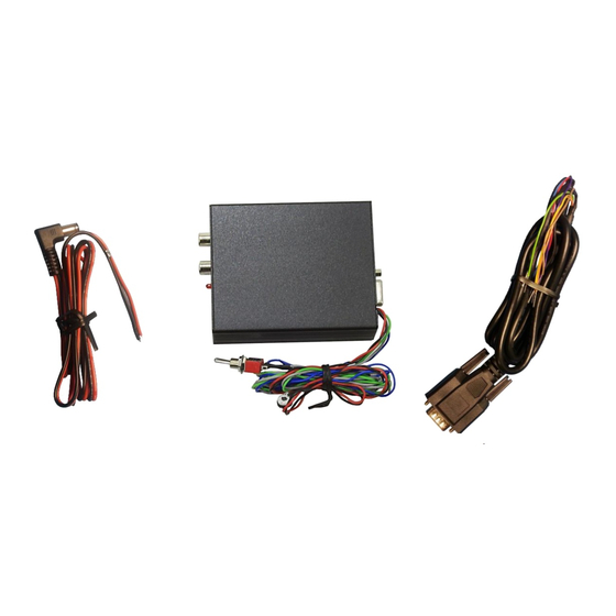 Nav TV RGB-LEX+ NTV-KIT062 Quick Start Manual