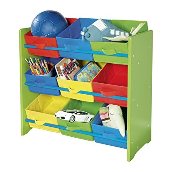 LIVARNO home KIDS' STORAGE SHELVES Assembly And Safety Advice