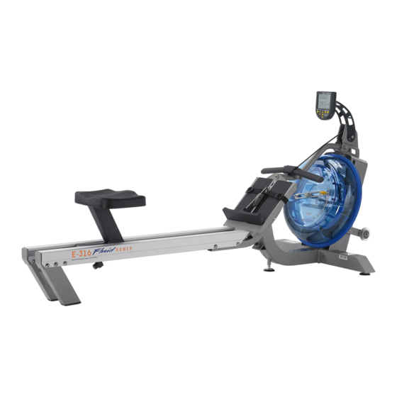 First Degree Fitness FR-316 User Manual