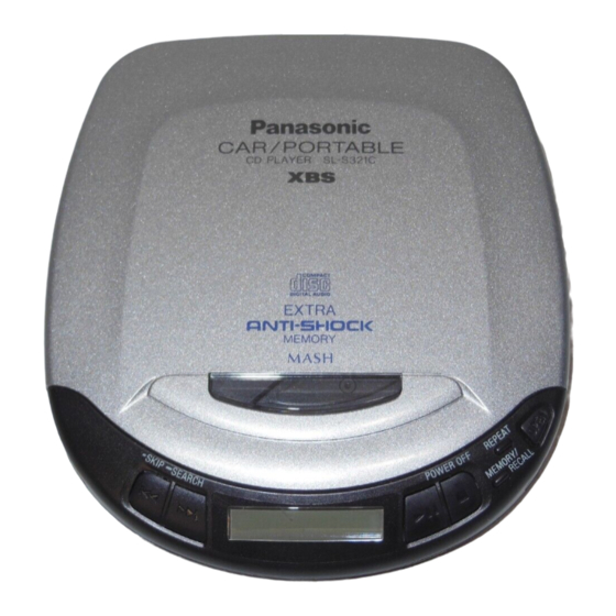 Panasonic SL-S220 Operating Instructions Manual