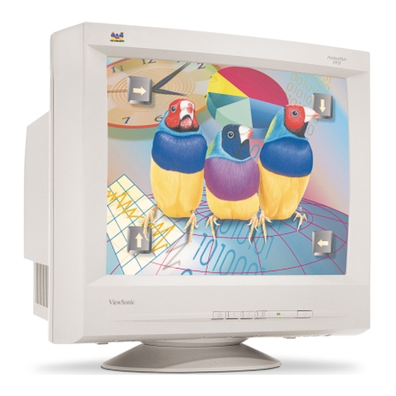 ViewSonic PerfectFlat A95F Specifications