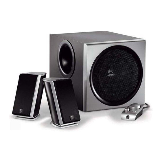 Logitech 966194 - Z-2300 PC Speakers Manuals