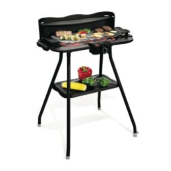 Princess Classic Barbecue Deluxe 112243 Instructions For Use Manual
