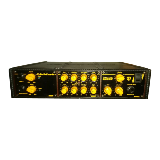 MarkBass MoMark Module Owner's Manual