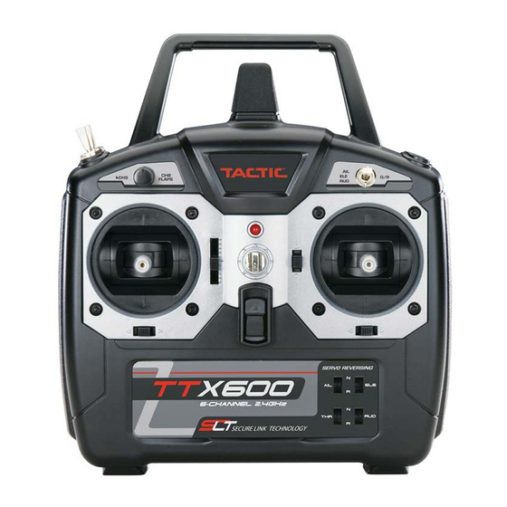 Tactik TTX600 Instruction Manual
