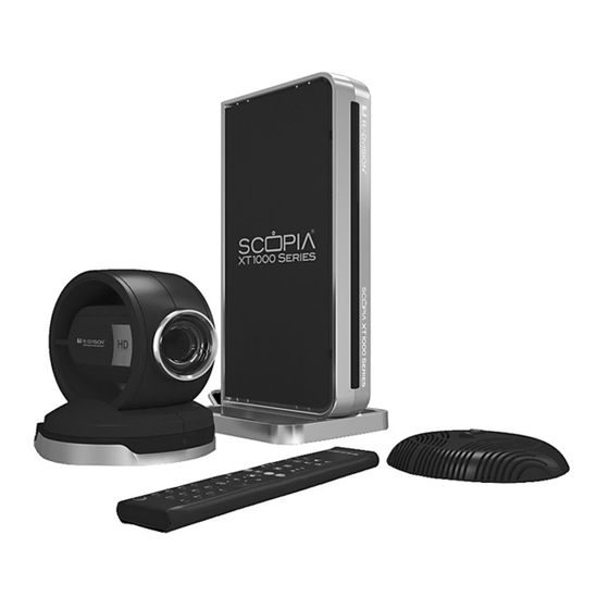 RADVision Scopia XT1000 Quick Setup Manual
