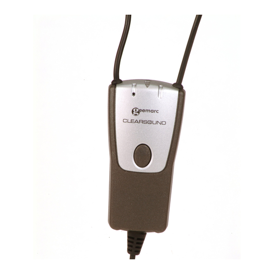 ClearSounds CLA7 Installation Manual & User Manual