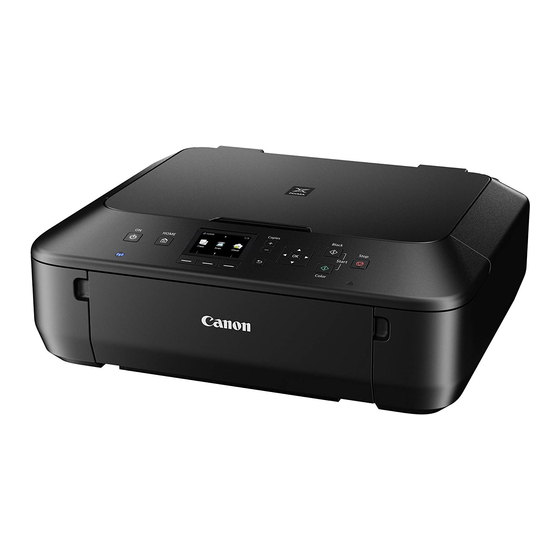 Canon PIXMA MG5500 series Manual