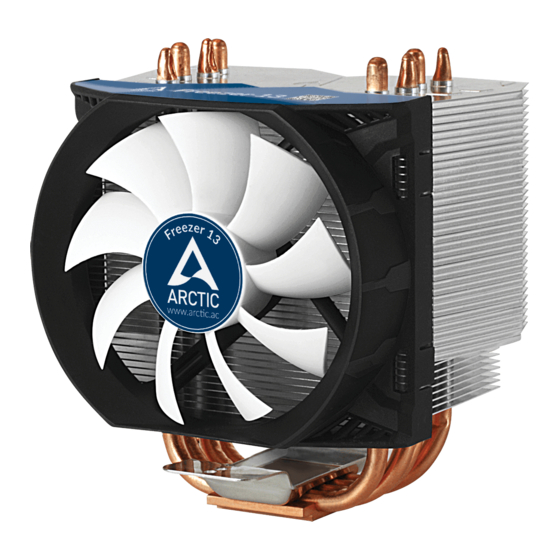 Arctic Freezer 13 Installation Manual