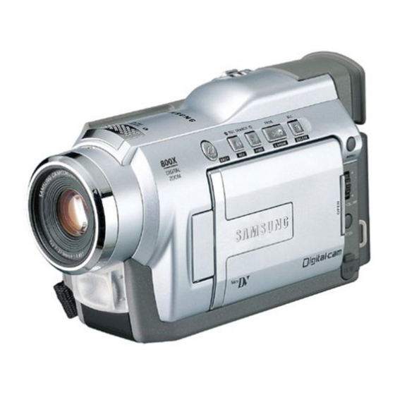 Samsung SCD23 Owner's Instruction Book
