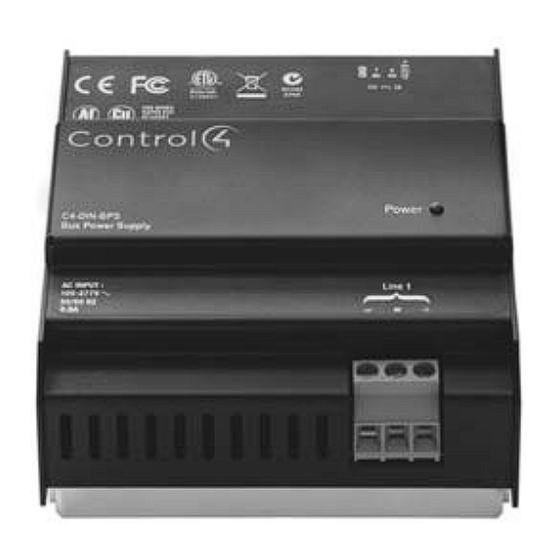 Control 4 C4-DIN-BPS48 Installation Manual