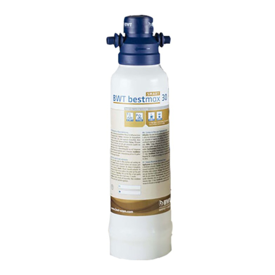 BWT bestmax SMART Series Installation And Operating Instructions With Capacity Tables