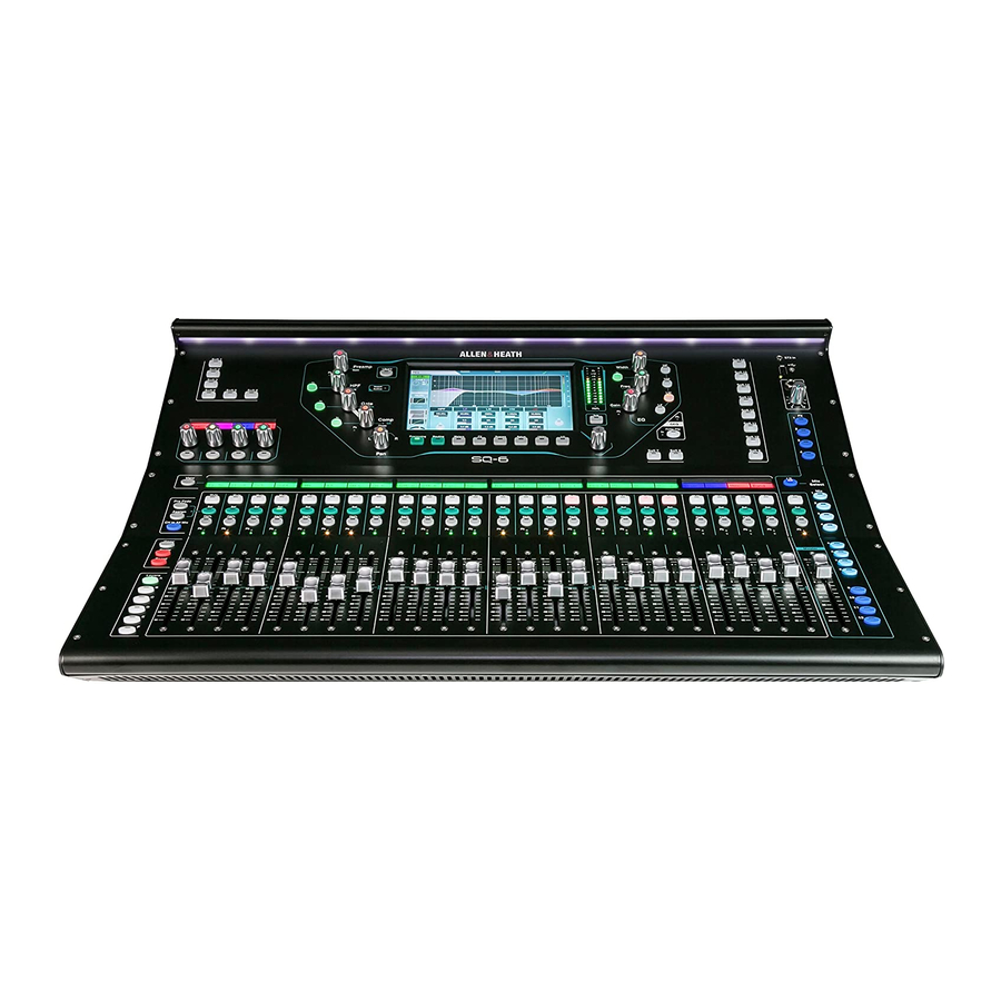 ALLEN & HEATH SQ-5 Reference Manual