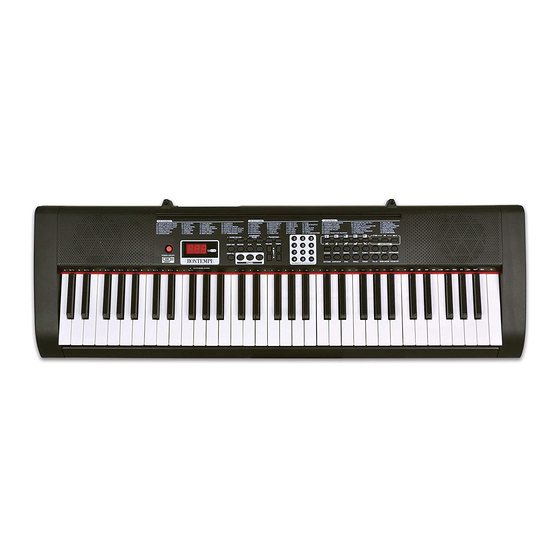 Bontempi MUSIC ACADENY Genius 16 6130 Manuals