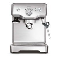 Sage Duo-Temp Pro BES810 Quick Manual