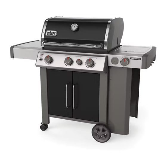 Weber Genesis II E-335 Assembly Manual
