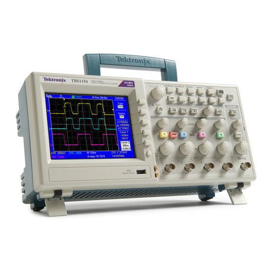 Tektronix TBS1000 Series Safety And Installation Instructions