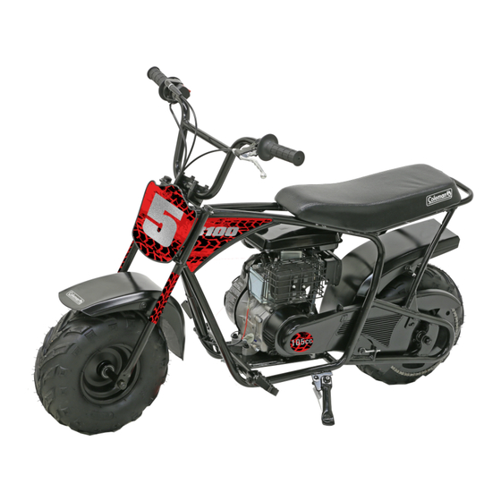 Coleman Powersports RB100 2021 Owner's Manual