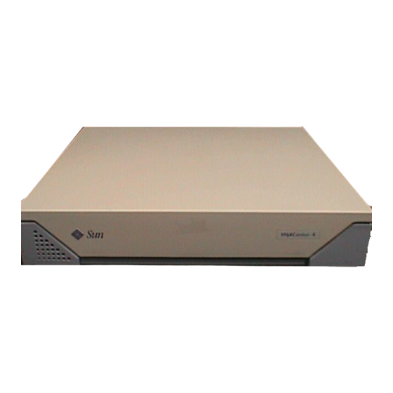 Sun Microsystems SPARCstation 4 Service Manual