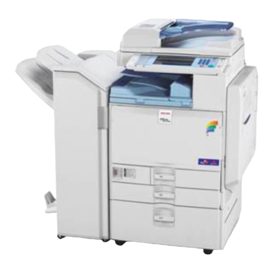 Ricoh Aficio MP C3500 Quick Reference Manual