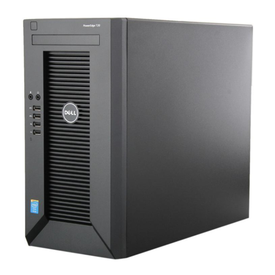 Dell PowerEdge T20 Technical Manual