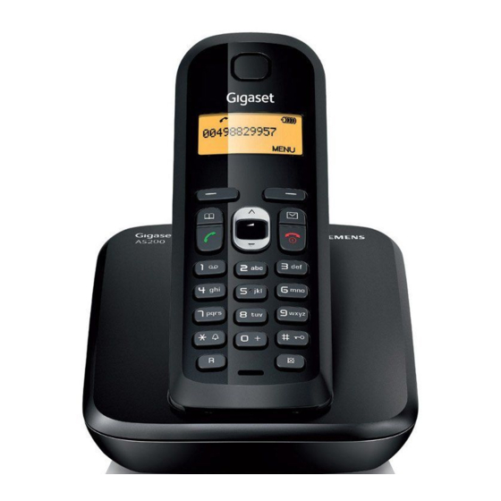 Gigaset AS200 User Manual