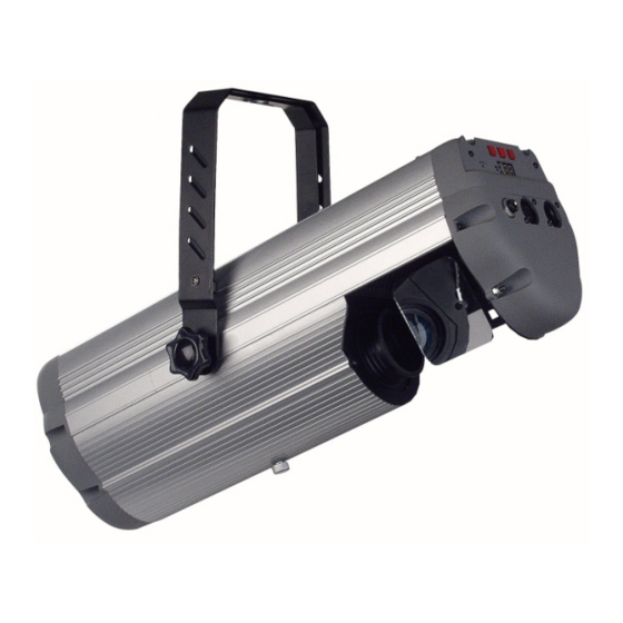 SHOWTEC Firestorm Miniscan User Manual