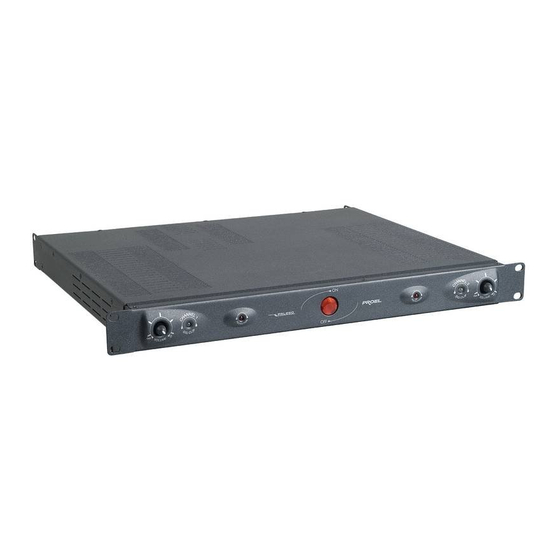 PROEL PRL250 User Manual