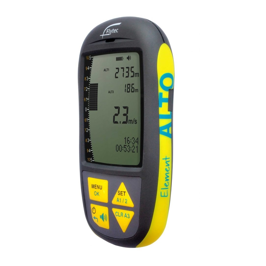 Flytec Element Alto Manual