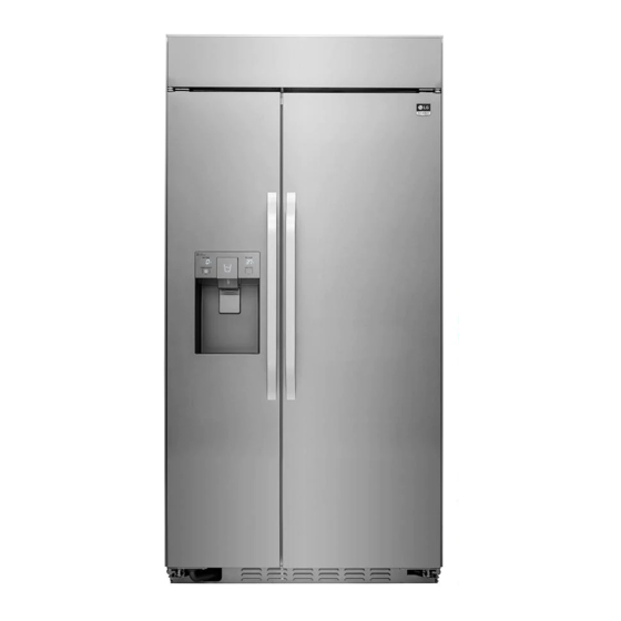 LG LSSB2791ST Service Manual