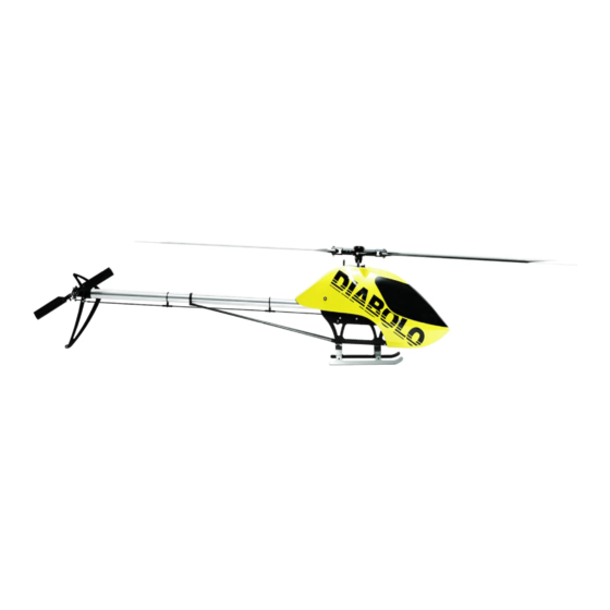 minicopter Diabolo 700 UL Manuals