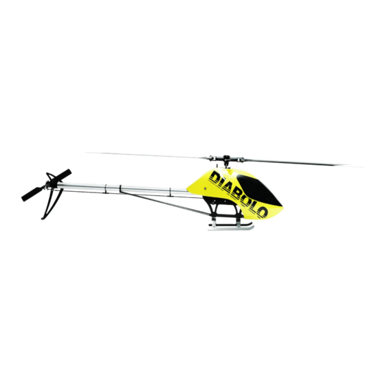 minicopter Diabolo 700 UL Manual