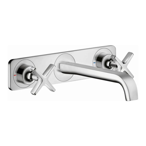 User Manuals: Axor Citterio E 36115 Series Mixer